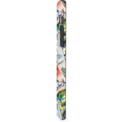 Disney Friends Retro Goofy Stamps Art iPhone X Pro Case