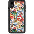 Disney Friends Retro Goofy Stamps Art iPhone XR Waterproof Case