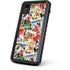 Disney Friends Retro Goofy Stamps Art iPhone XR Waterproof Case