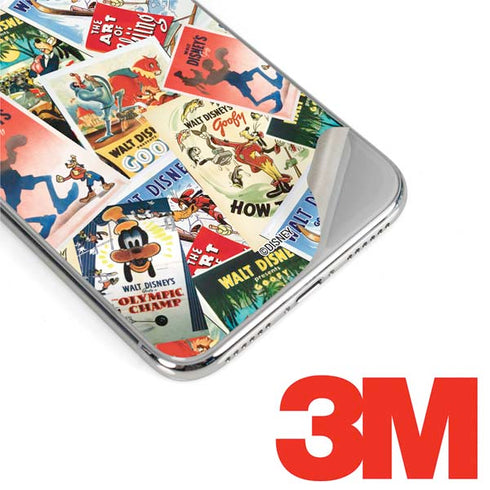 Disney Friends Retro Goofy Stamps Art iPhone XS Max Skin