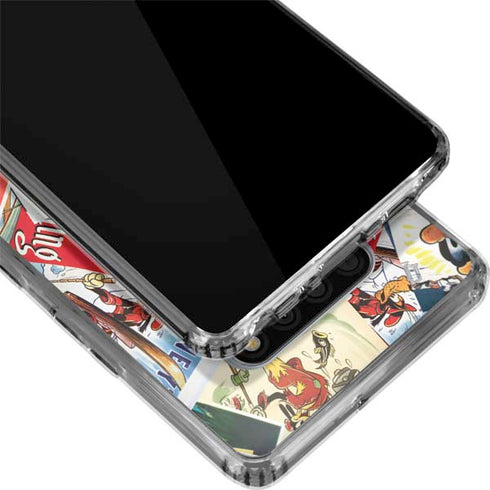 Disney Friends Retro Goofy Stamps Art LG Stylo 6 Clear Case