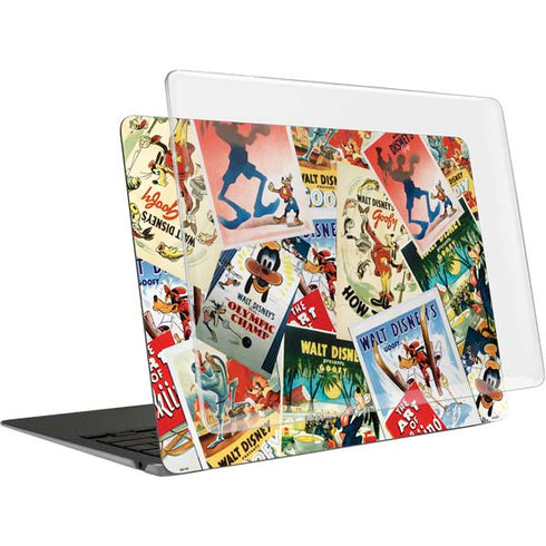 Disney Friends Retro Goofy Stamps Art MacBook Air 13in M1 (2021) Case plus Skin