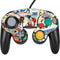 Disney Friends Retro Goofy Stamps Art Nintendo GameCube Controller Skin
