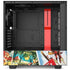 Disney Friends Retro Goofy Stamps Art NZXT H510 Compact ATX Mid-Tower Case Skin