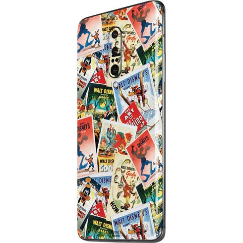 Disney Friends Retro Goofy Stamps Art OnePlus 7 Pro Skin