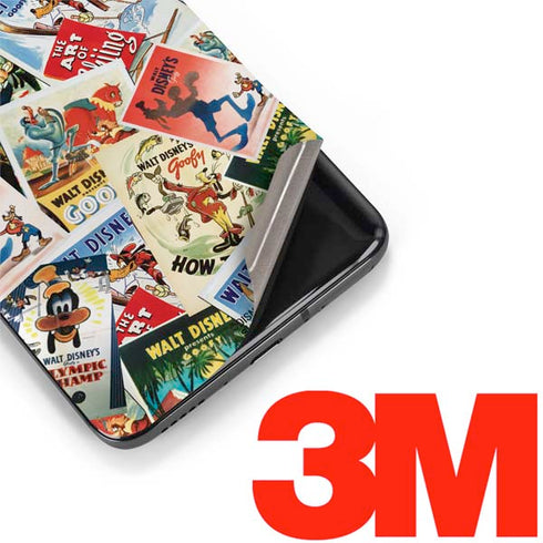 Disney Friends Retro Goofy Stamps Art OnePlus 7 Pro Skin