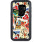 Disney Friends Retro Goofy Stamps Art Otterbox Defender Galaxy Skin