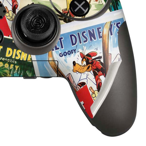 Disney Friends Retro Goofy Stamps Art PlayStation Scuf Vantage 2 Controller Skin