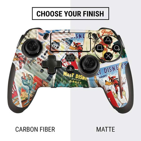 Disney Friends Retro Goofy Stamps Art PlayStation Scuf Vantage 2 Controller Skin