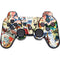 Disney Friends Retro Goofy Stamps Art PS3 Dual Shock wireless controller Skin