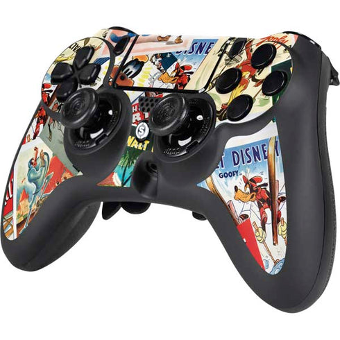 Disney Friends Retro Goofy Stamps Art PS4/PC SCUF Impact Controller Skin