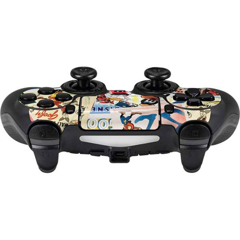 Disney Friends Retro Goofy Stamps Art PS4/PC SCUF Impact Controller Skin