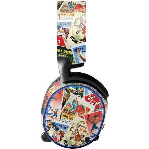 Disney Friends Retro Goofy Stamps Art SteelSeries Arctis 5 Skin
