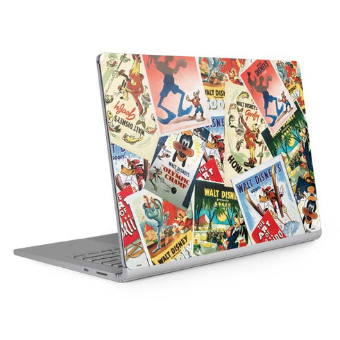 Disney Friends Retro Goofy Stamps Art Surface Book 2 15in Skin