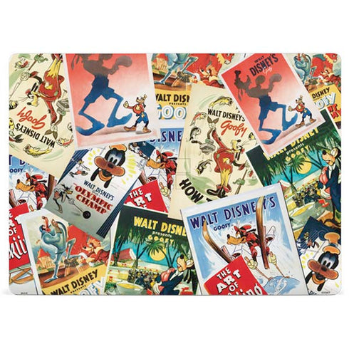 Disney Friends Retro Goofy Stamps Art Surface Laptop 3 13.5in Skin