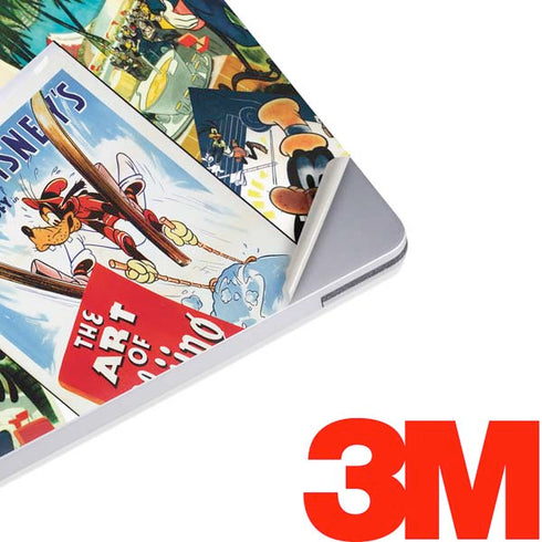 Disney Friends Retro Goofy Stamps Art Surface Laptop 3 13.5in Skin