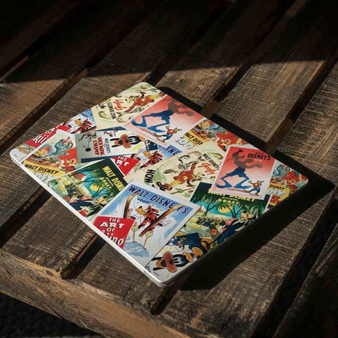 Disney Friends Retro Goofy Stamps Art Surface Laptop 3 13.5in Skin