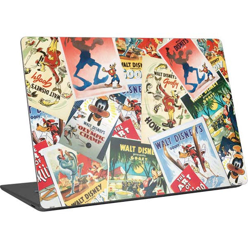 Disney Friends Retro Goofy Stamps Art Surface Laptop 4 15in Skin