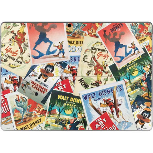 Disney Friends Retro Goofy Stamps Art Surface Pro 8 Skin