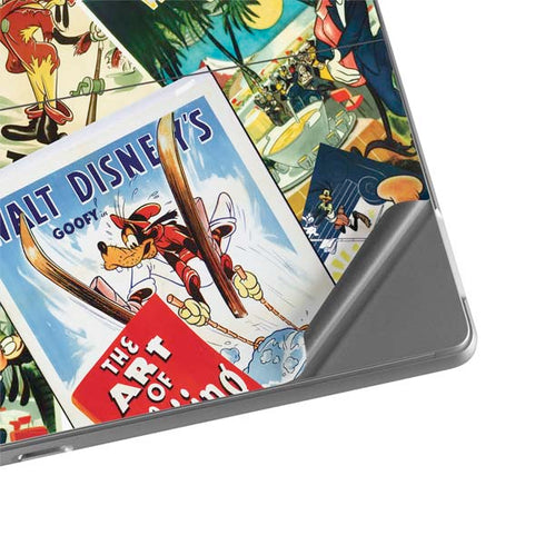 Disney Friends Retro Goofy Stamps Art Surface Pro 8 Skin