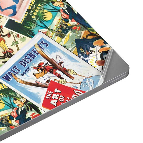 Disney Friends Retro Goofy Stamps Art Universal Laptop 14in (11.4 x 8.2in) Skin