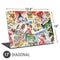 Disney Friends Retro Goofy Stamps Art Universal Laptop 17in (13.8 x 10in) Skin