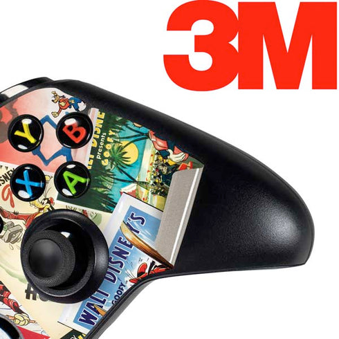 Disney Friends Retro Goofy Stamps Art Xbox One Controller Skin
