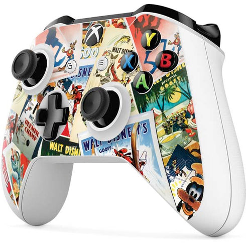 Disney Friends Retro Goofy Stamps Art Xbox One S All-Digital Edition Bundle Skin