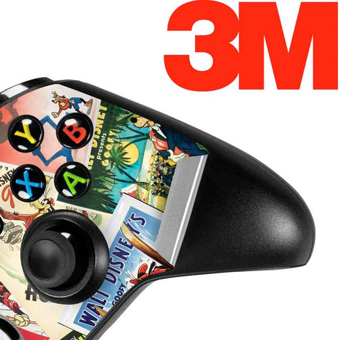 Disney Friends Retro Goofy Stamps Art Xbox One S Controller Skin