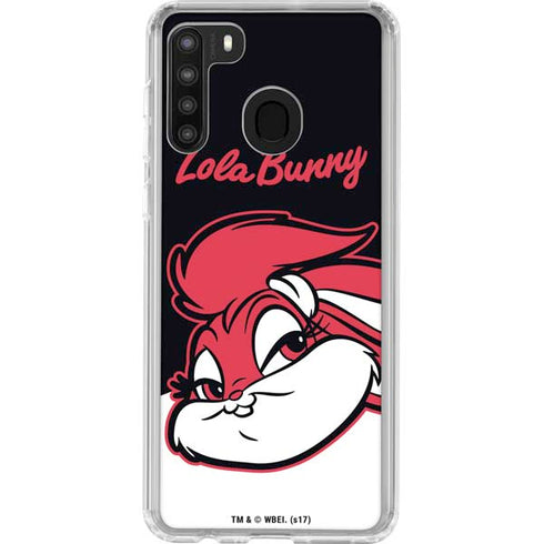 Looney Tunes Retro Lola Bunny Galaxy A21 Clear Case
