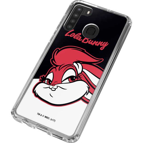 Looney Tunes Retro Lola Bunny Galaxy A21 Clear Case