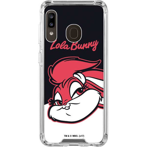 Looney Tunes Retro Lola Bunny Galaxy A30 Clear Case