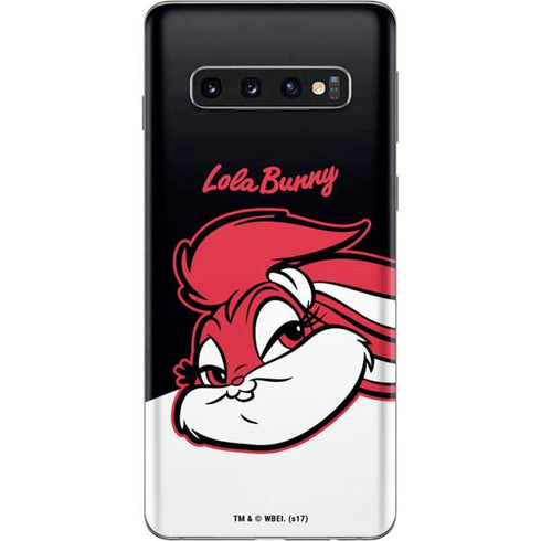 Looney Tunes Retro Lola Bunny Galaxy S10 Skin