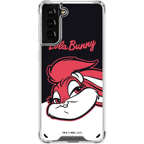 Looney Tunes Retro Lola Bunny Galaxy S21 Plus 5G Clear Case