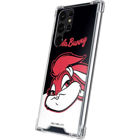 Looney Tunes Retro Lola Bunny Galaxy S22 Ultra Clear Case