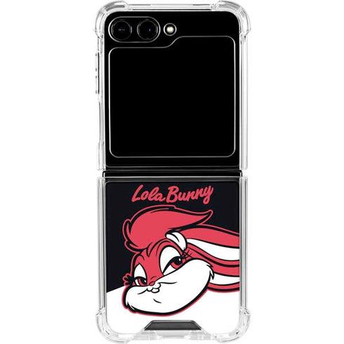 Looney Tunes Retro Lola Bunny Galaxy Z Flip5 5G Clear Case