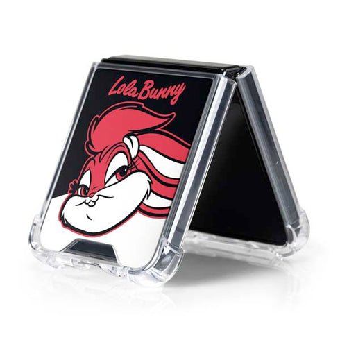 Looney Tunes Retro Lola Bunny Galaxy Z Flip5 5G Clear Case