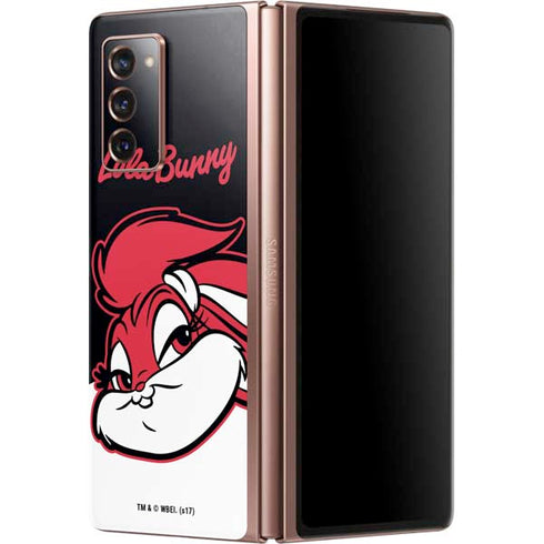 Looney Tunes Retro Lola Bunny Galaxy Z Fold2 5G Skin