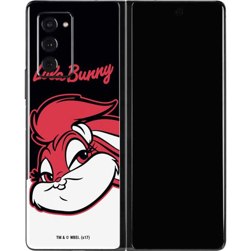 Looney Tunes Retro Lola Bunny Galaxy Z Fold2 5G Skin