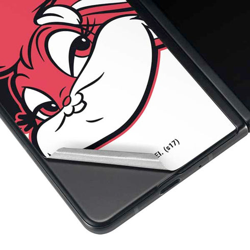 Looney Tunes Retro Lola Bunny Galaxy Z Fold3 5G Skin