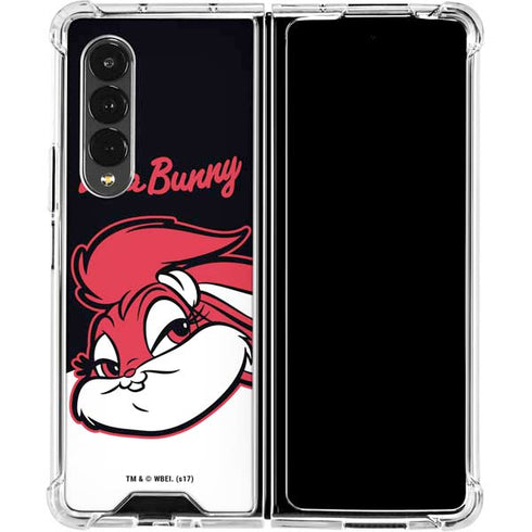 Looney Tunes Retro Lola Bunny Galaxy Z Fold4 5G Clear Case