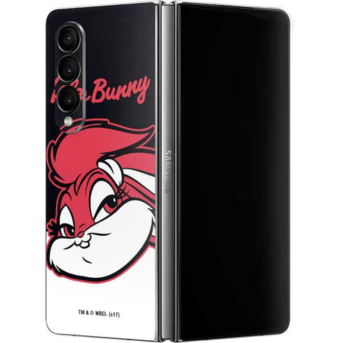 Looney Tunes Retro Lola Bunny Galaxy Z Fold4 5G Skin