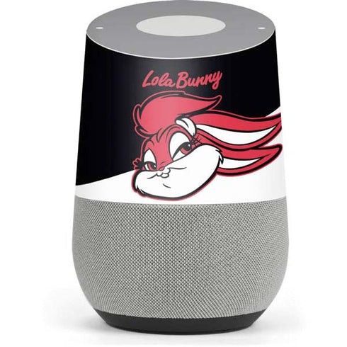 Looney Tunes Retro Lola Bunny Google Home Skin