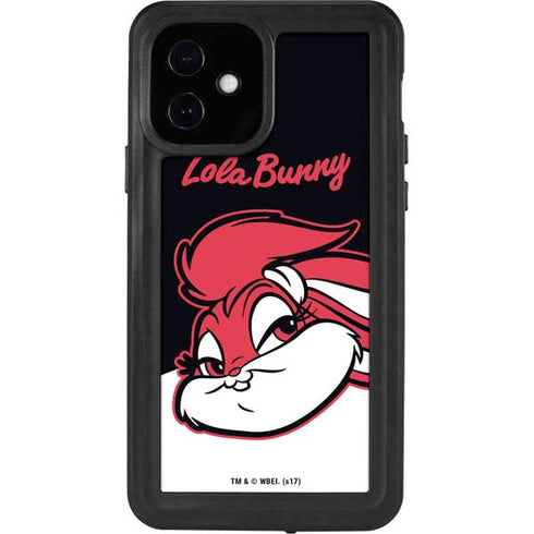 Looney Tunes Retro Lola Bunny iPhone 12 Waterproof Case