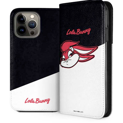 Looney Tunes Retro Lola Bunny iPhone 13 Pro Max Folio Case