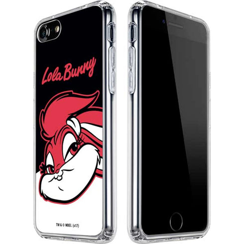 Looney Tunes Retro Lola Bunny iPhone SE (2nd & 3rd Gen) Clear Case