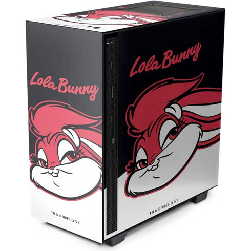 Looney Tunes Retro Lola Bunny NZXT H510 Compact ATX Mid-Tower Case Skin