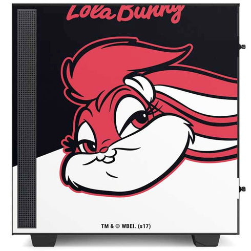 Looney Tunes Retro Lola Bunny NZXT H510 Compact ATX Mid-Tower Case Skin