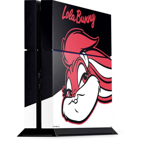 Looney Tunes Retro Lola Bunny PS4 Console Skin