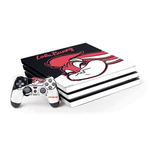 Looney Tunes Retro Lola Bunny PS4 Pro Bundle Skin